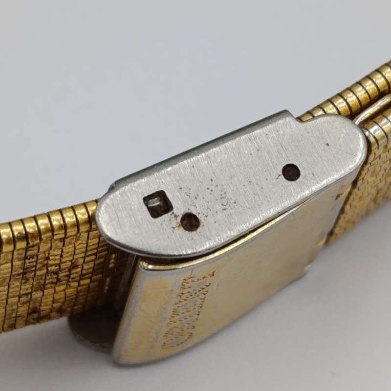 Orient Quartz Gold colour men's watch - working