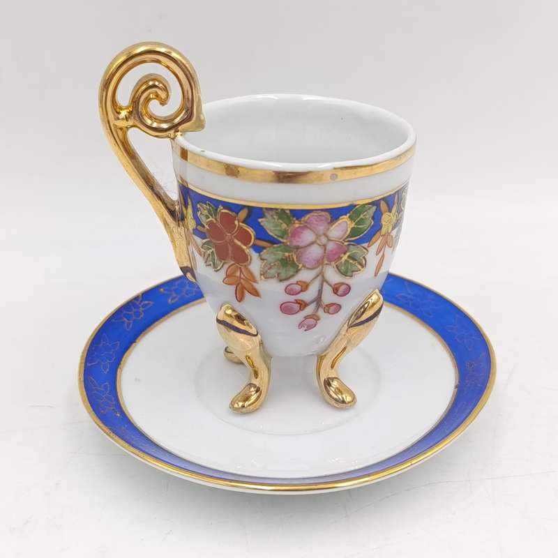 Vintage Chinese porcelain tea for two set