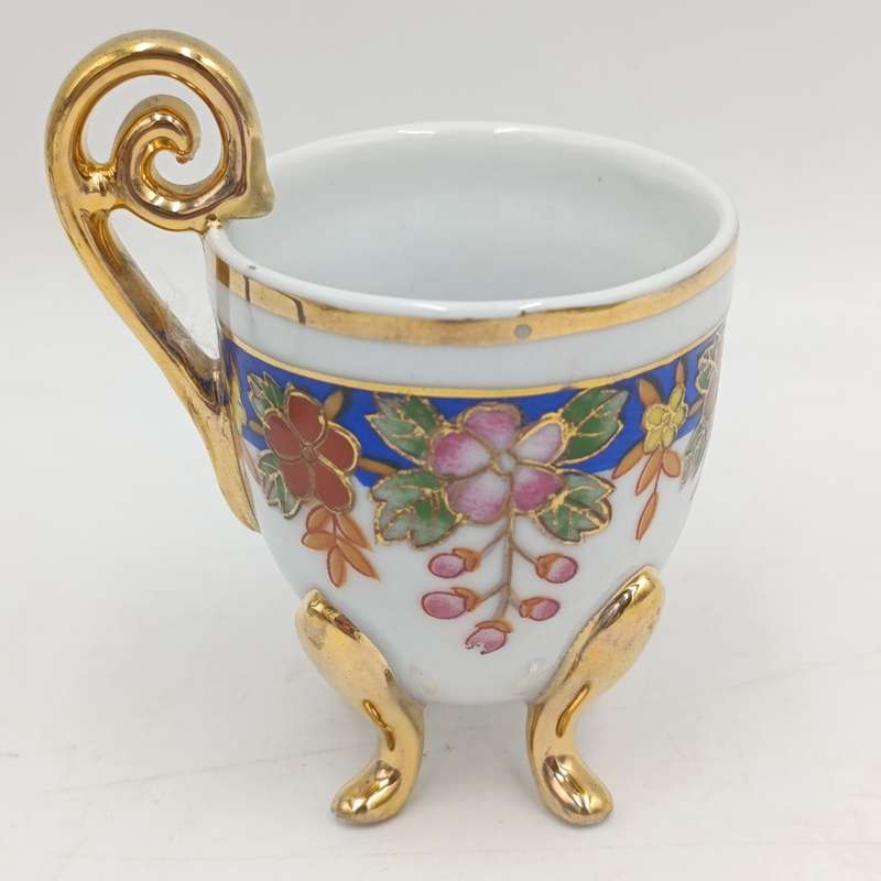 Vintage Chinese porcelain tea for two set