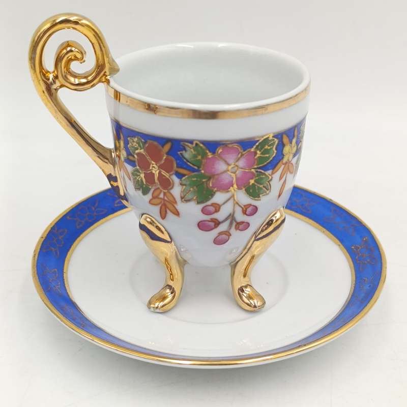 Vintage Chinese porcelain tea for two set