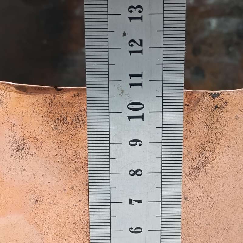 Antique Copper pot with handle