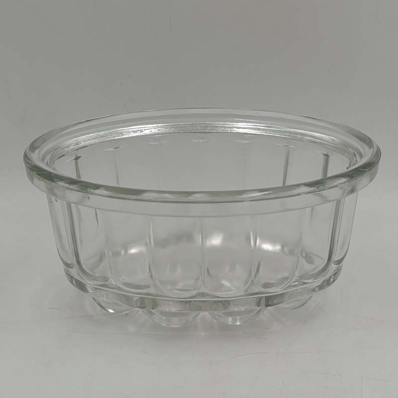 Antique glass jelly mould