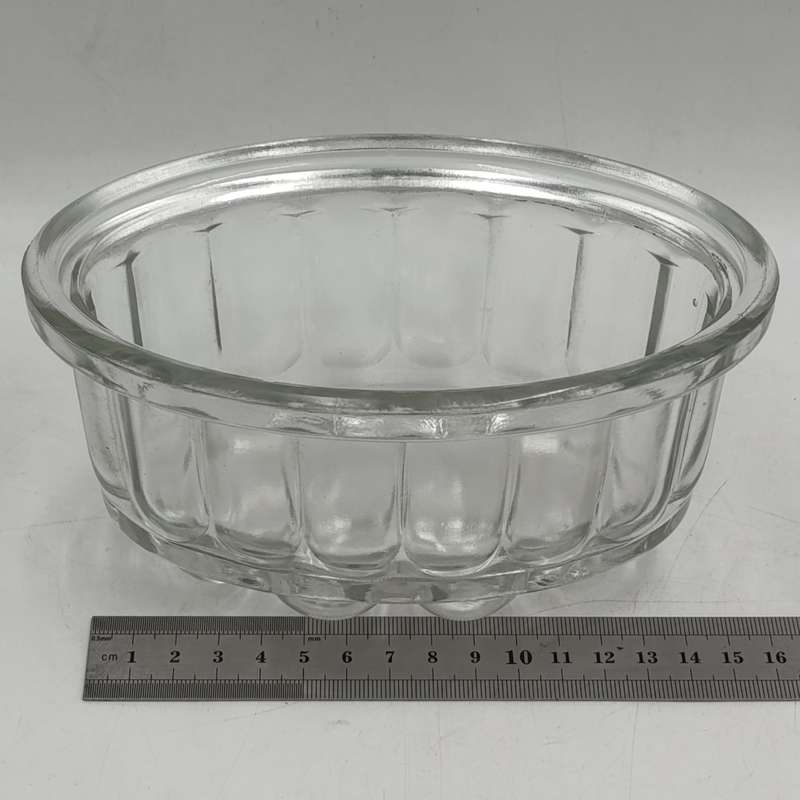 Antique glass jelly mould