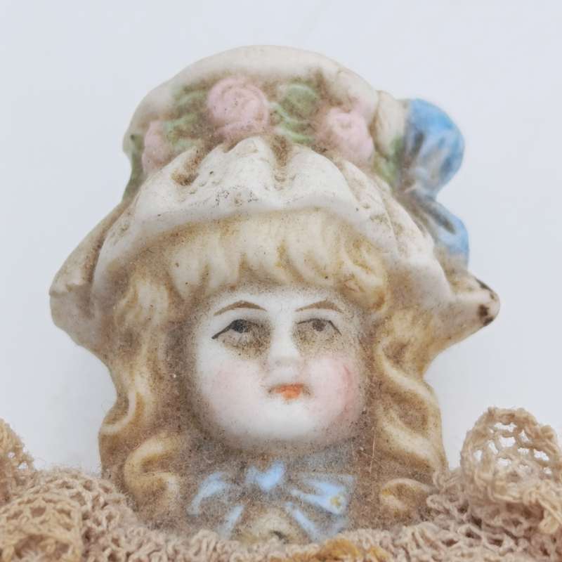 Antique  bisque doll - 18cm long