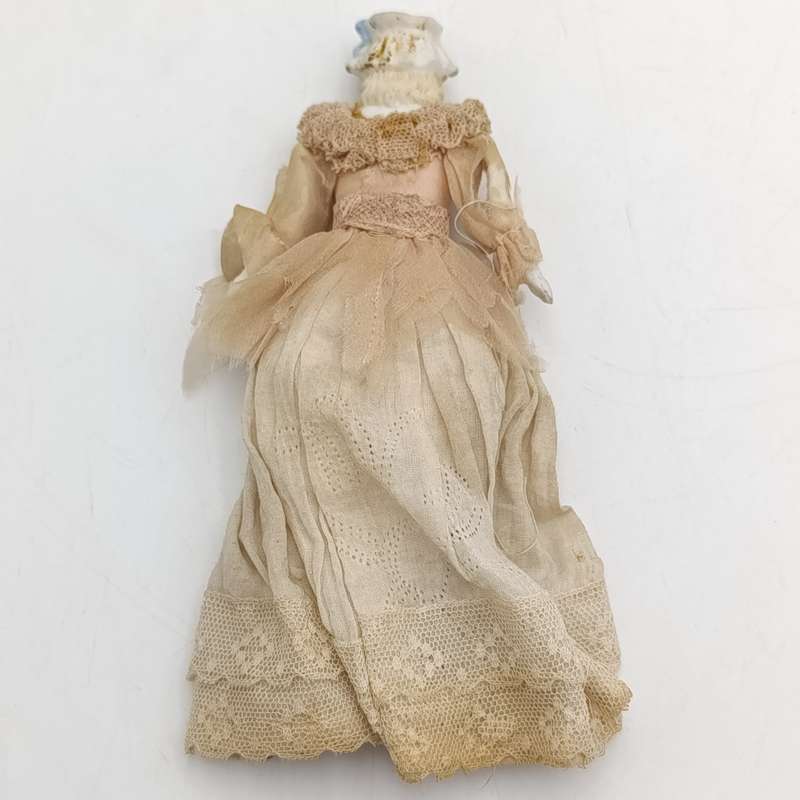 Antique  bisque doll - 18cm long