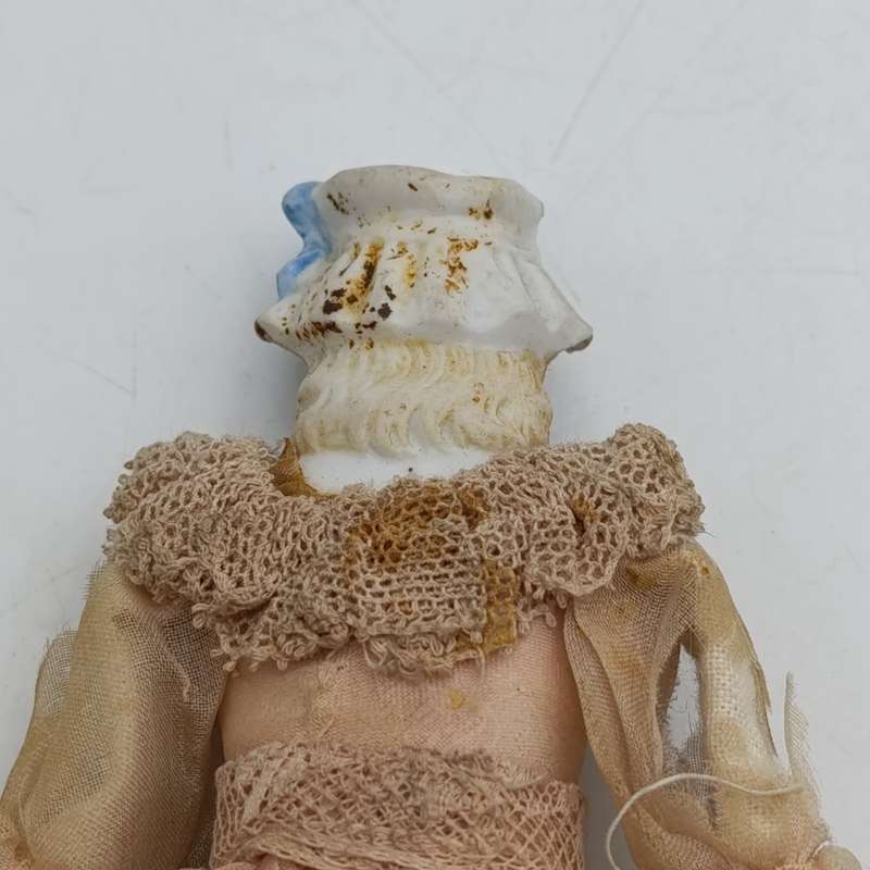 Antique  bisque doll - 18cm long