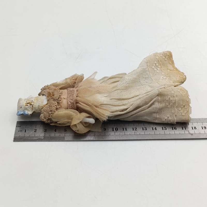 Antique  bisque doll - 18cm long