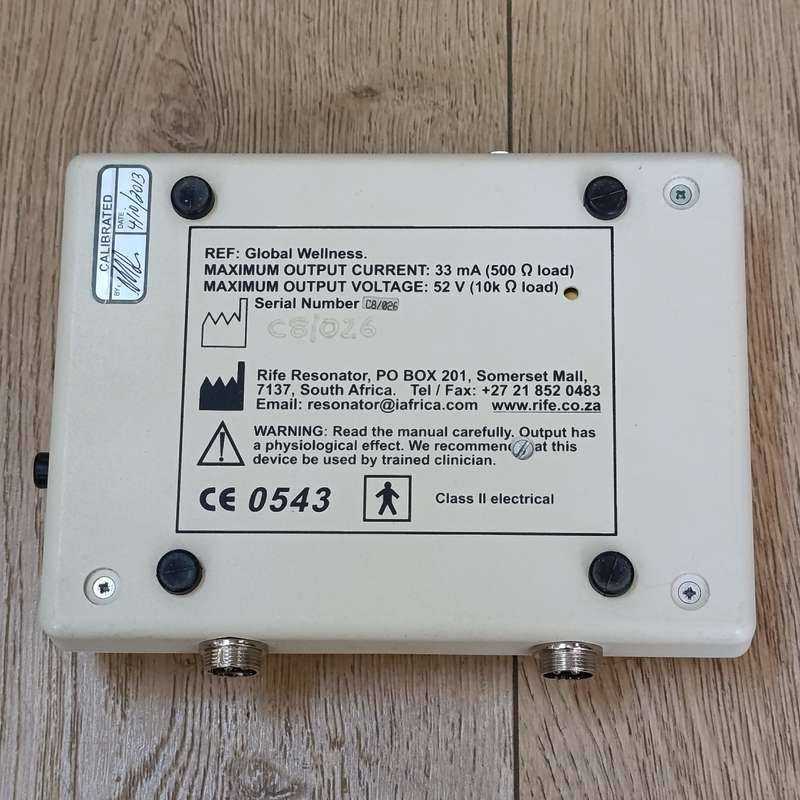 Rife Resonator medical treatment machine - not tested but in very good condition