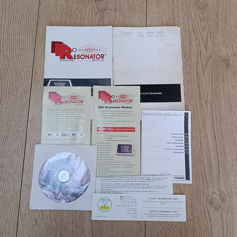Rife Resonator medical treatment machine - not tested but in very good condition