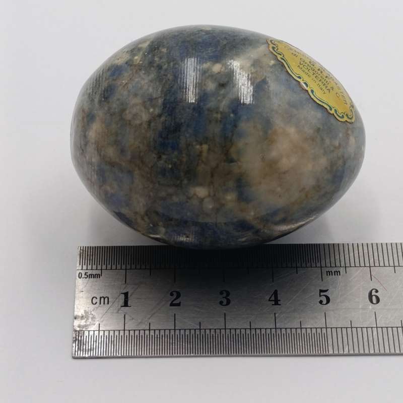Pair of vintage Alabaster stone eggs