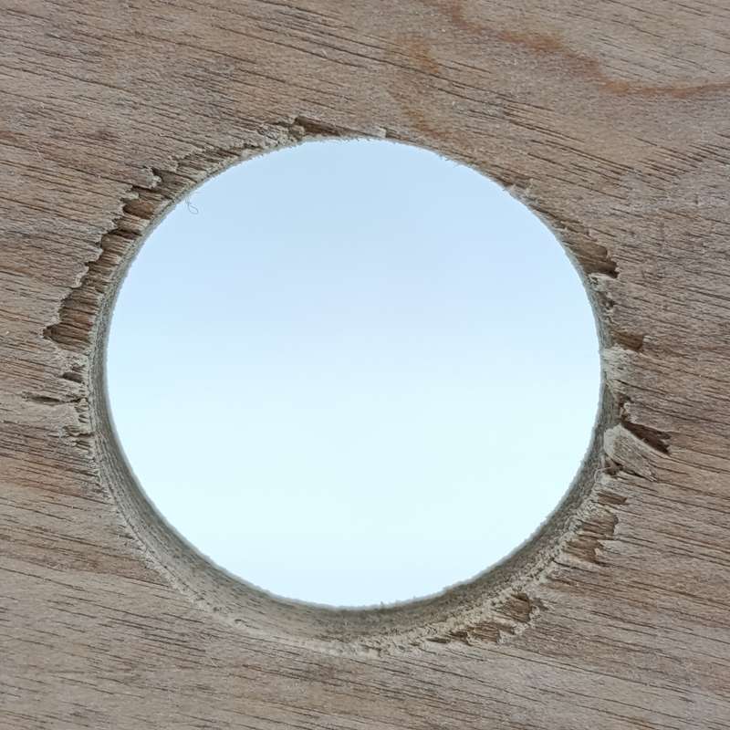 Vintage wooden butter mould