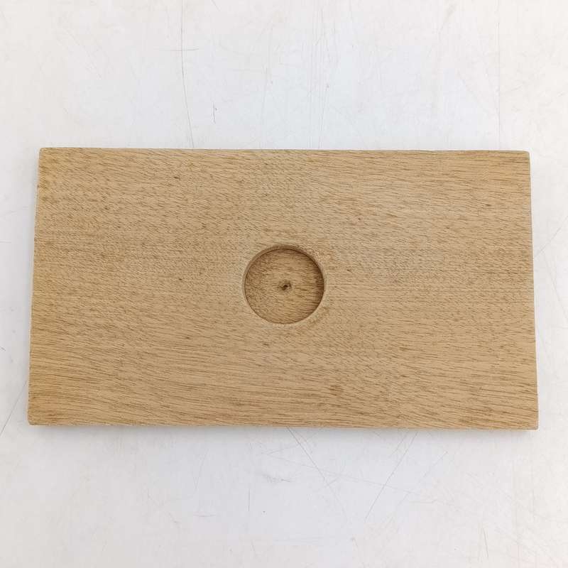 Vintage wooden butter mould