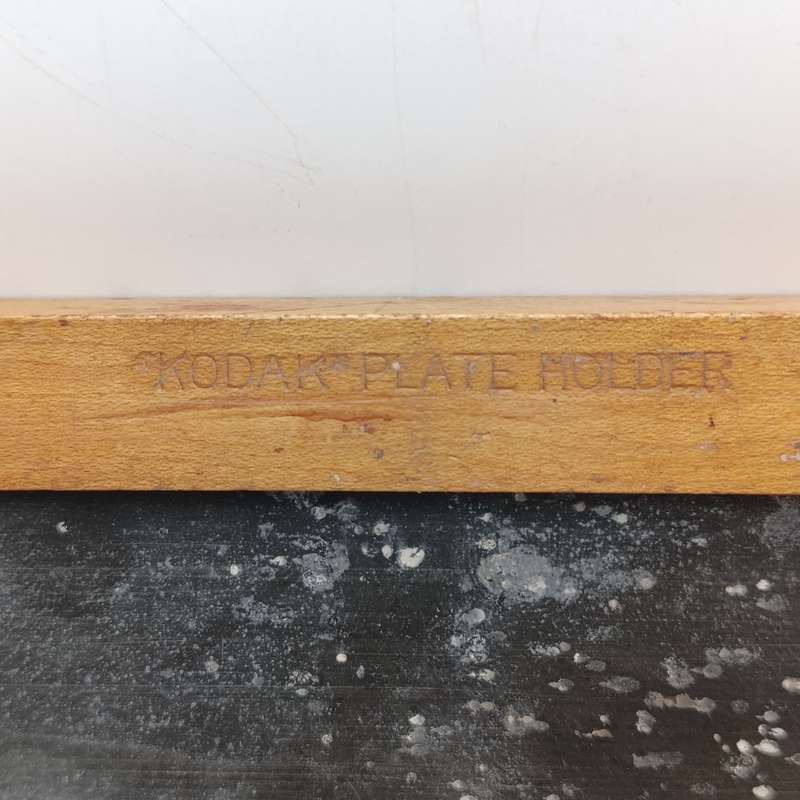 Antique wooden Kodak film plate holder 8 1/4 x 6 1/2