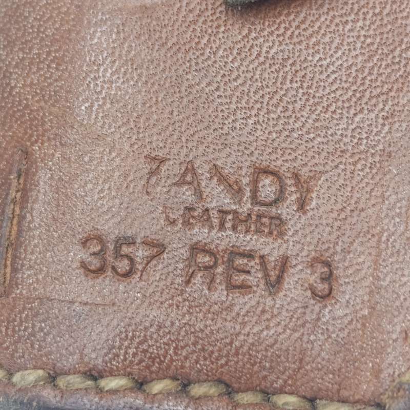 Tandy Leather gun holster for 357 Revolver