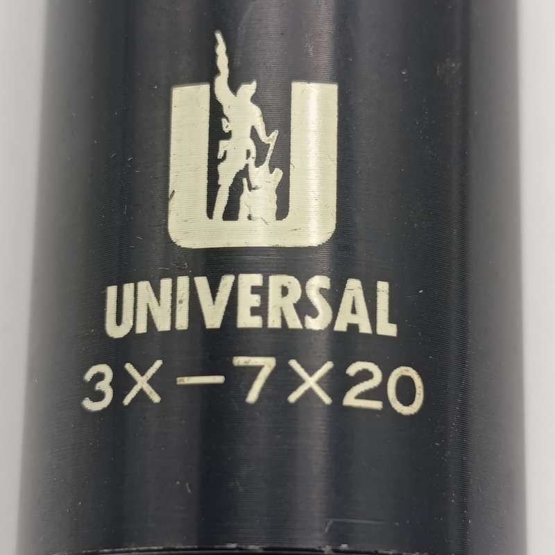 Universal 3x - 7x20 rifle scope
