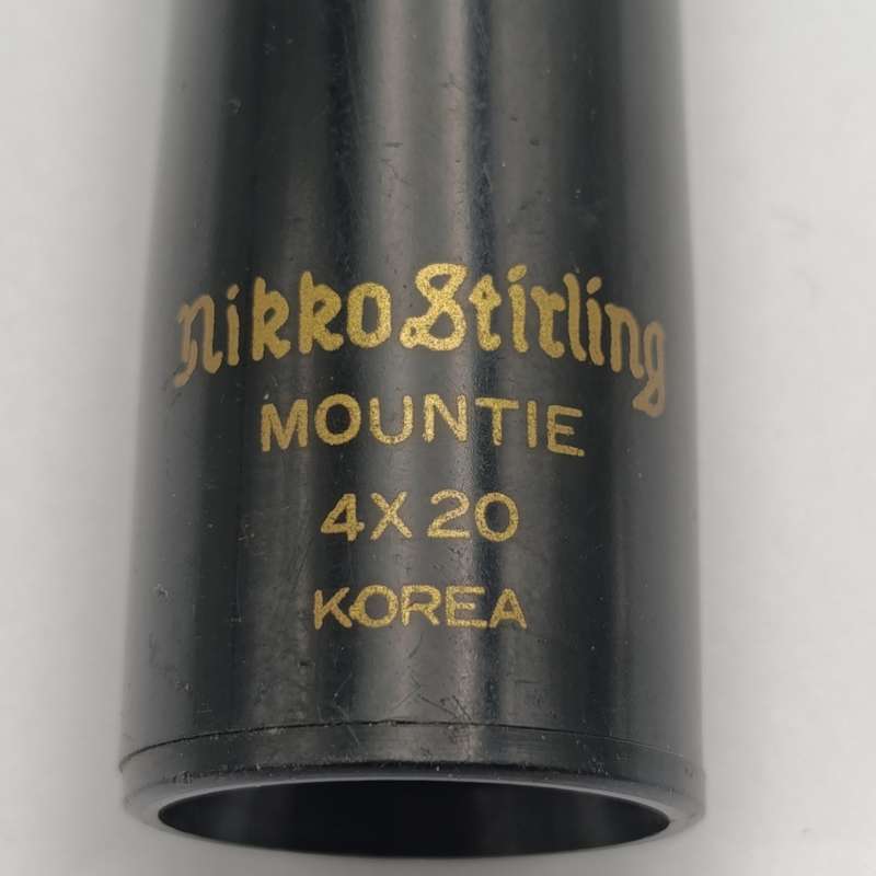 Nikko Stirling Mountie 4x20 rifle Scope