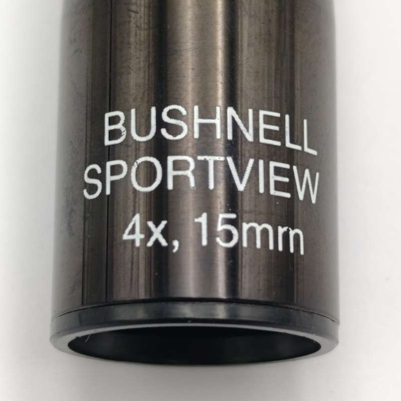 Bushnell Sportview 4x, 15mm rifle scope