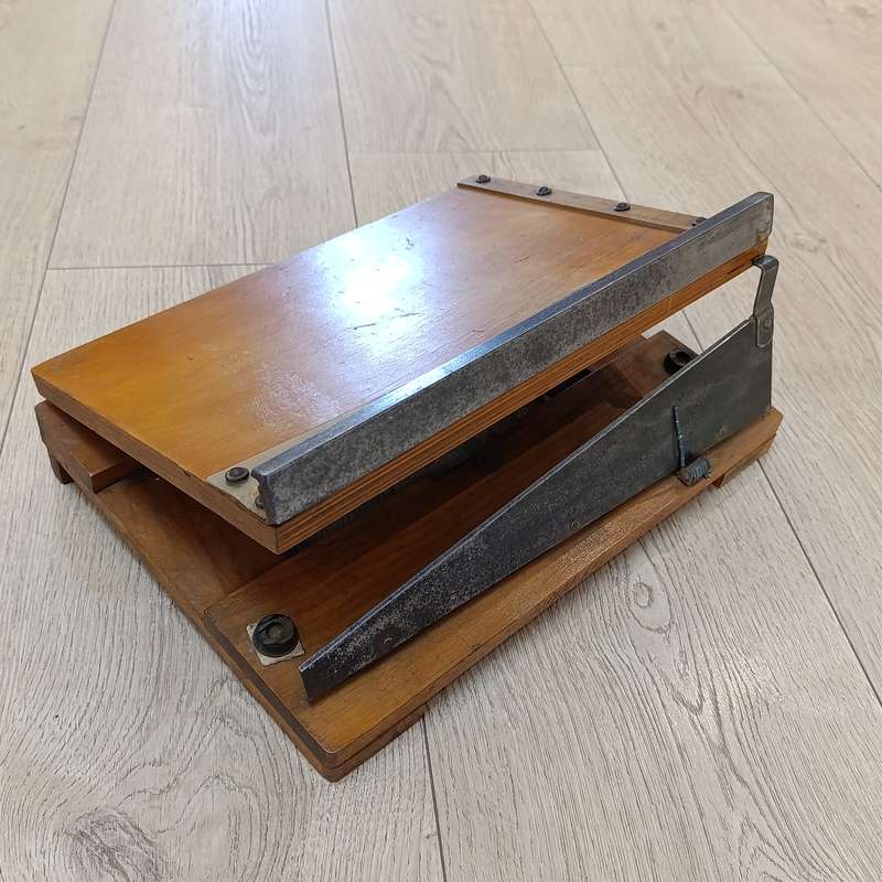 Antique Merretts Patent paper guillotine