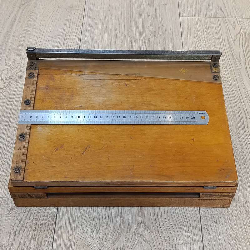 Antique Merretts Patent paper guillotine