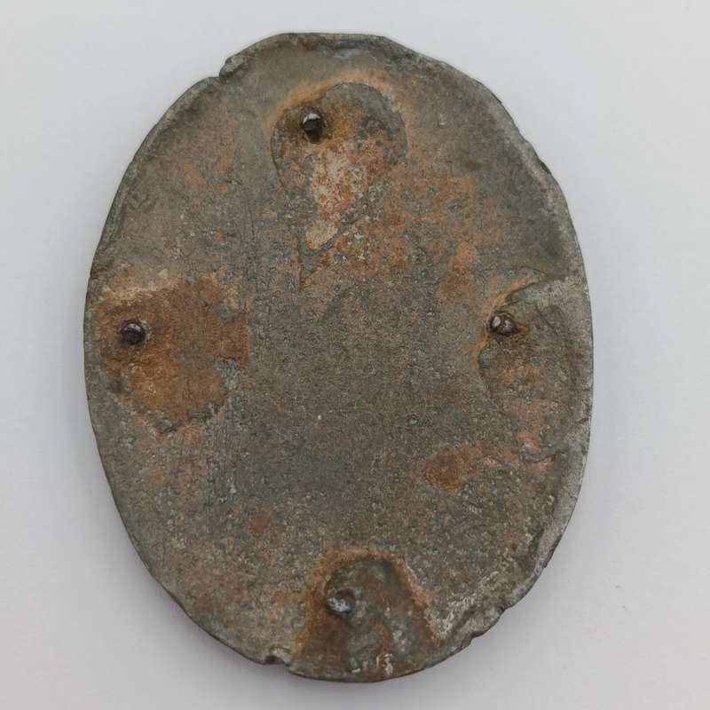 Brass nameplate inscribed Rice Maker Kimberley - was he Rice from Kimberley