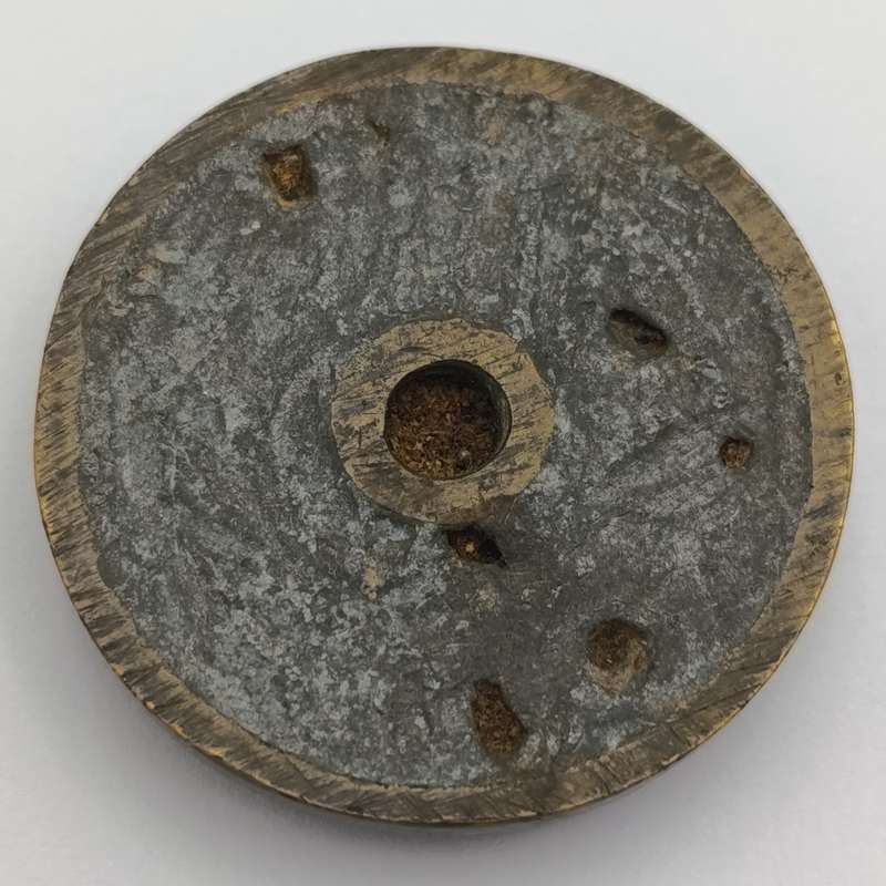 Copper disk inscribed A. McCorkindale South Africa Republic