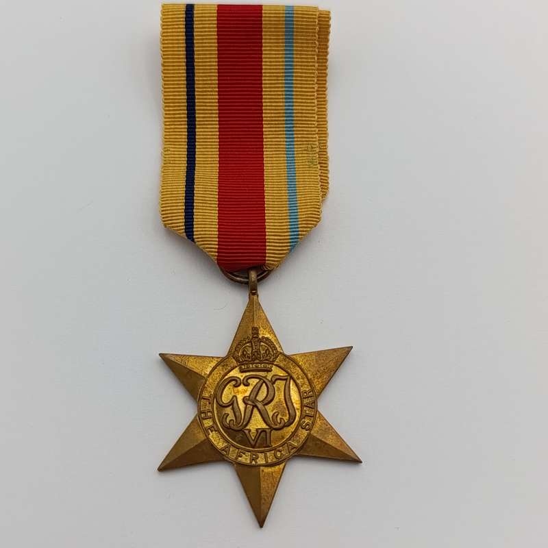 WW2 The Africa Star medal - unnamed issue