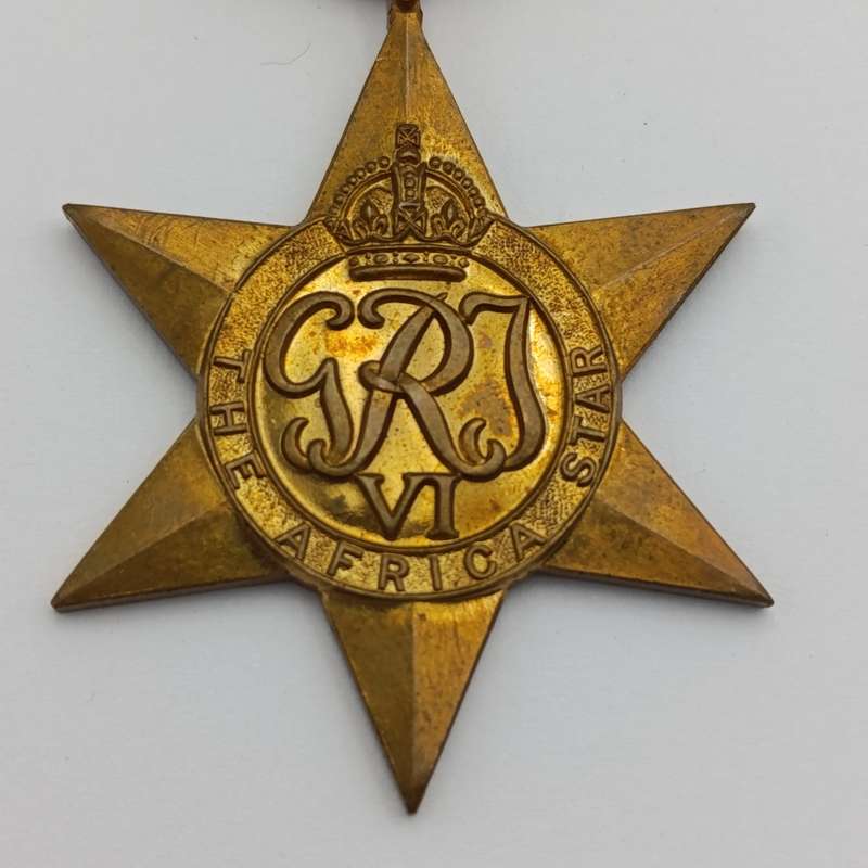 WW2 The Africa Star medal - unnamed issue
