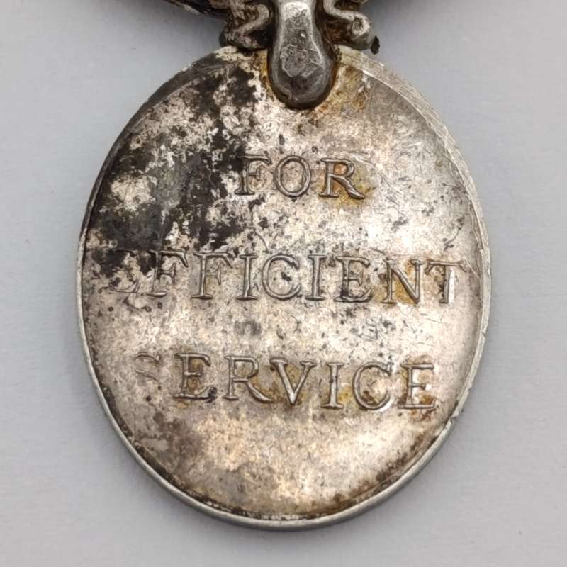 WW2 Efficiency medal miniature
