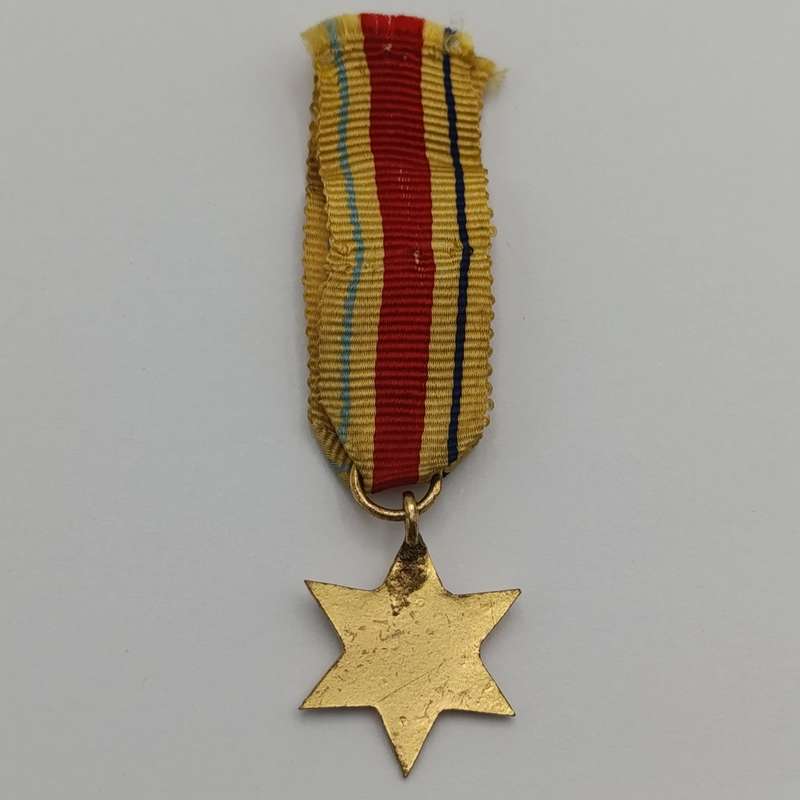 WW2 The Africa Star miniature medal
