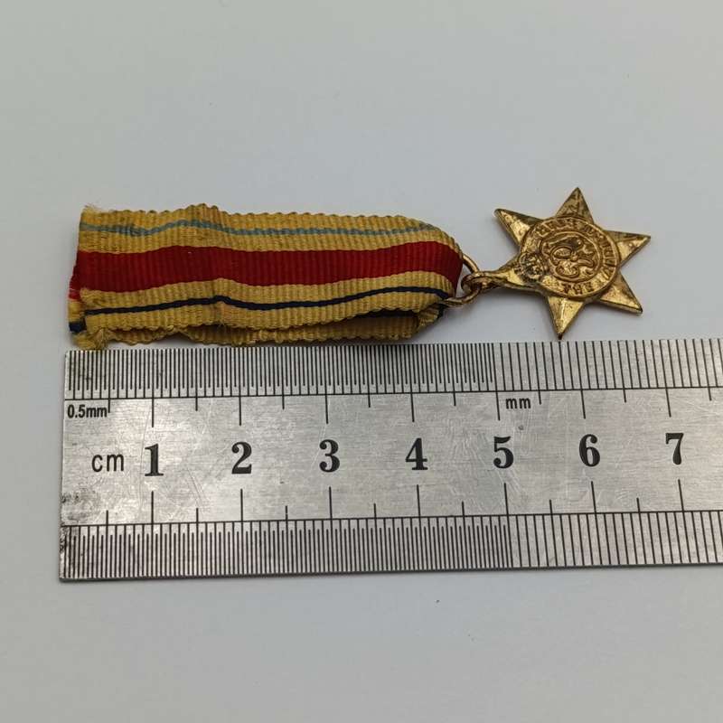 WW2 The Africa Star miniature medal