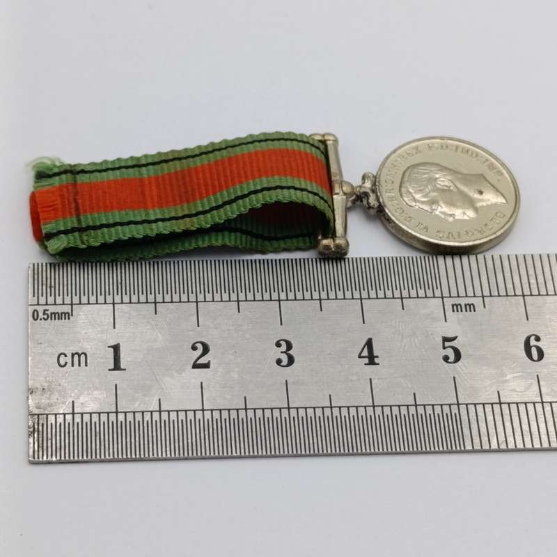 WW2 The Defence medal miniature
