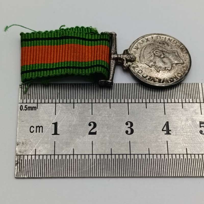 WW2 The Defence medal miniature