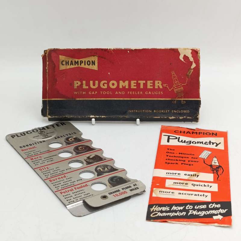 Vintage Champion Plugometer with gap tool and feeler gauge