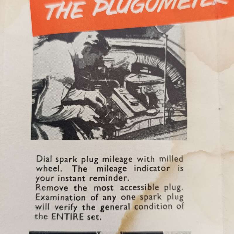 Vintage Champion Plugometer with gap tool and feeler gauge