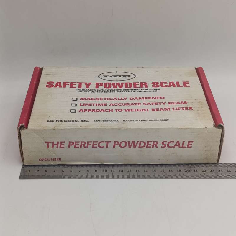 Lee Safety powder scale in box