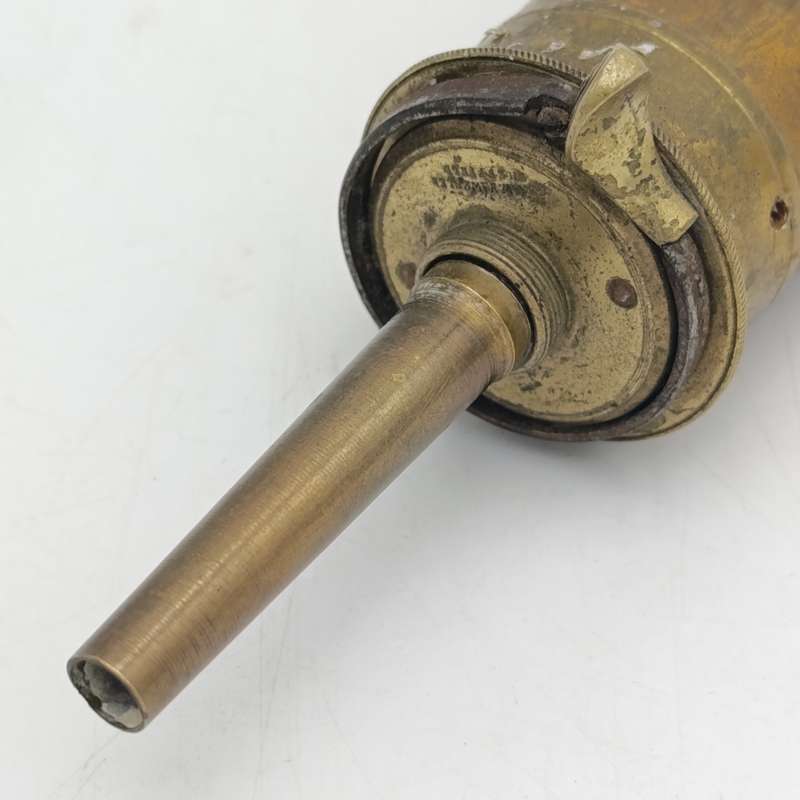 Antique G & J.W Hawksley Sheffield gun powder flask - circa 19th century