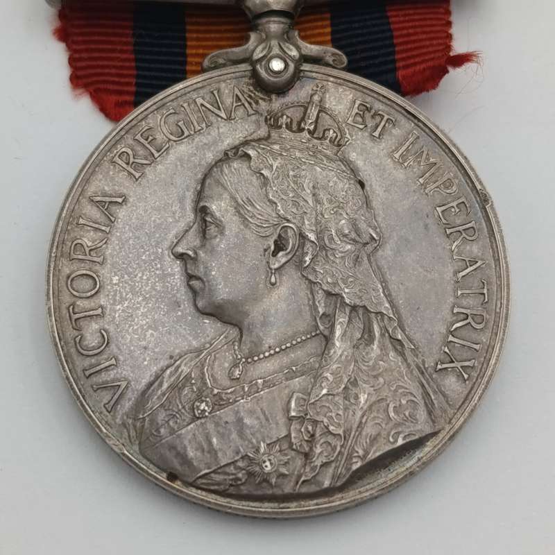 Boer War QSA Queen South Africa medal with 4 clasps issued to 119 TPR