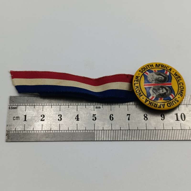 1947 South Africa Royal visit welcome badge