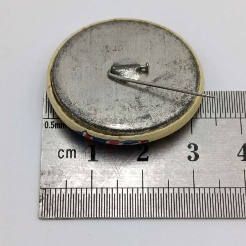 1937 Royal Coronation pin badge