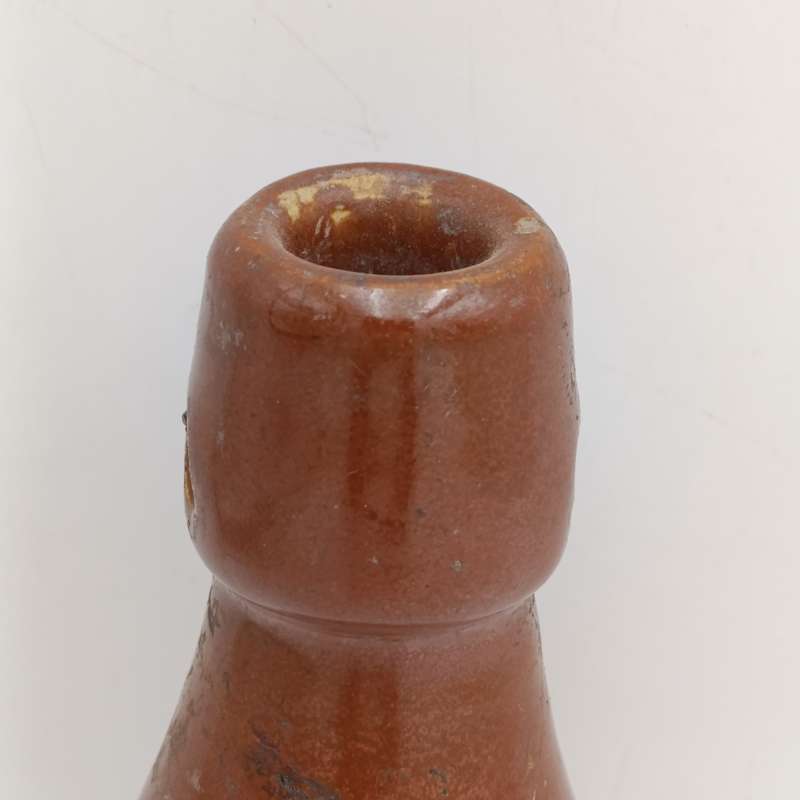 Antique J.Nickoles and Co Cape Town Stoneware ginger beer bottle