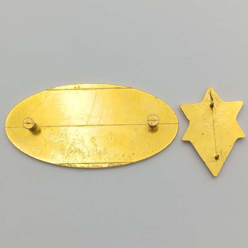 International Pentecostal church badges lot of 2