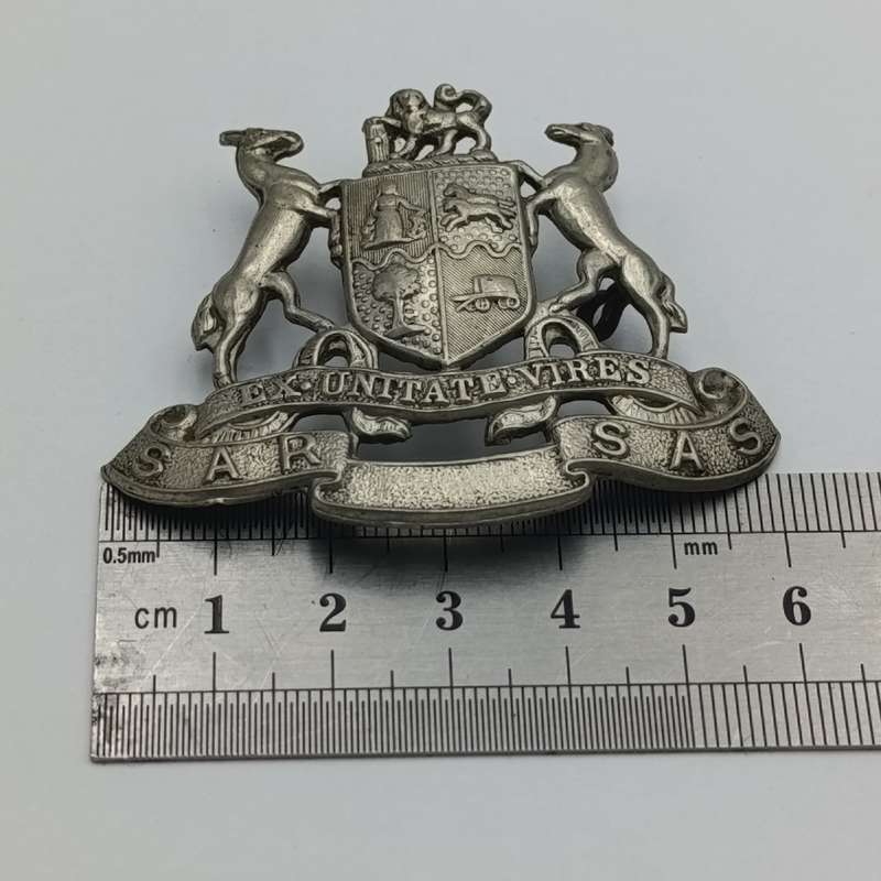 SA Railways officer cap badge