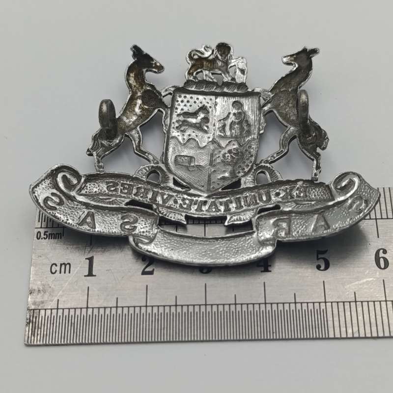 SA Railways officer cap badge