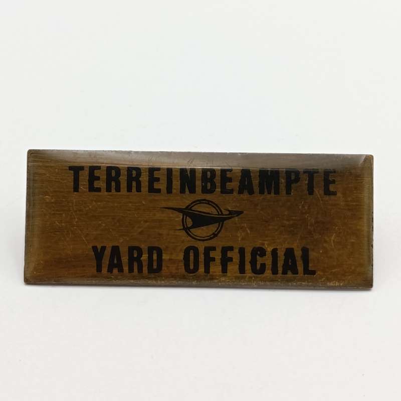 SA Railways Yard official badge