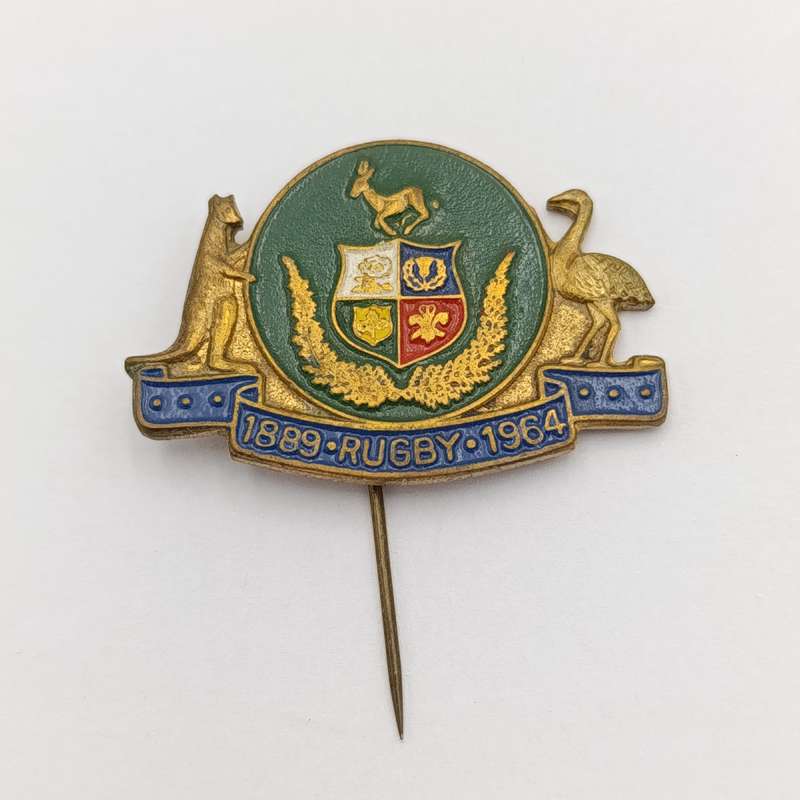 1889-1964 South African Rugby Union pin badge
