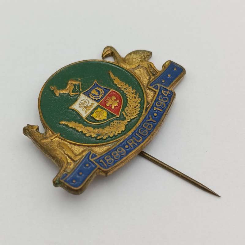 1889-1964 South African Rugby Union pin badge