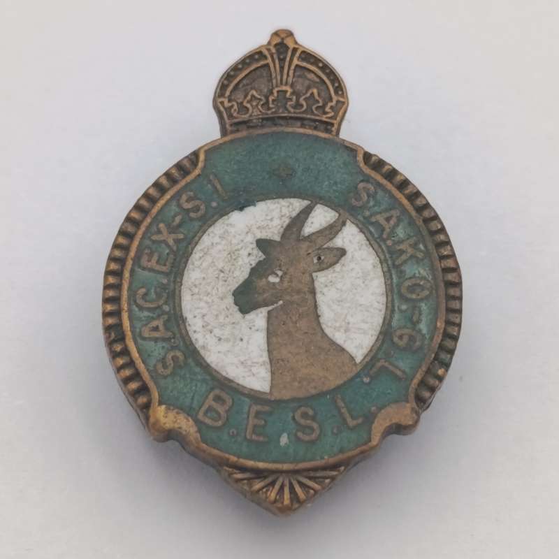 WW2 British Empire Service League South African badge