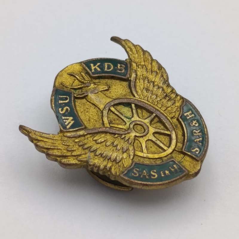SA Railways and Harbour WSU - KDB button badge
