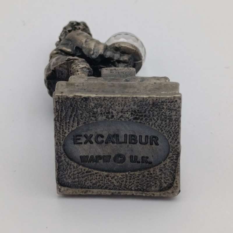 The Tudor Mint Meth and Magic Excalibur figurine in box