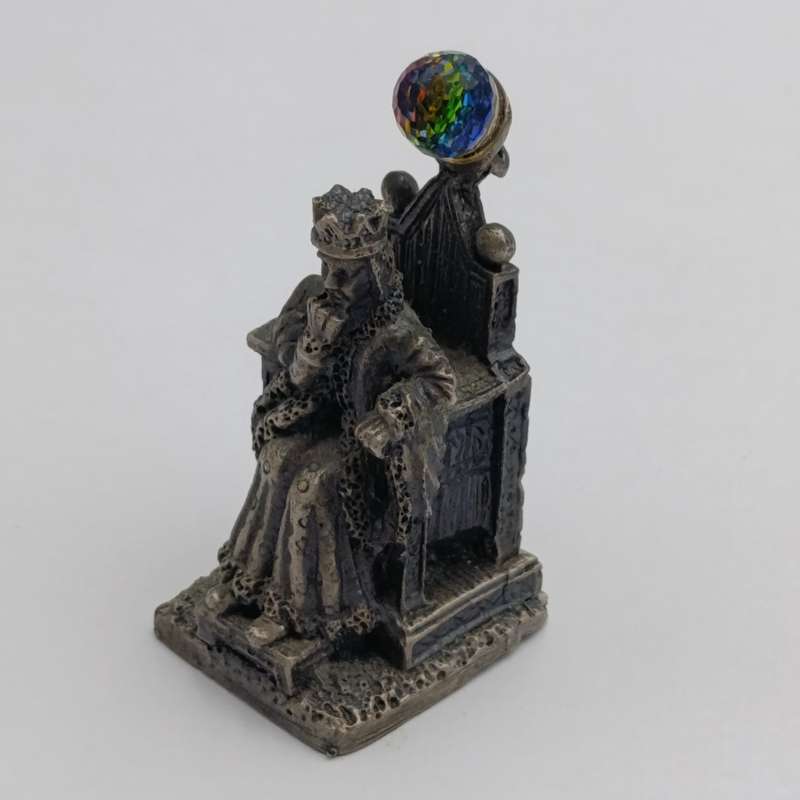 The Tudor Mint Meth and Magic King Arthur figurine in box